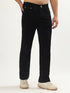 Red Boffin Men’s Relaxed Fit Mid Rise Stretchable Black Jeans for Men