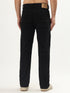 Red Boffin Men’s Relaxed Fit Mid Rise Stretchable Black Jeans for Men