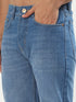 Red Boffin Men’s High Rise Non Stretchable Straight Fit Jeans - Blue
