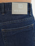 Red Boffin Men’s High Rise Non Stretchable Straight Fit Jeans - Dark Blue