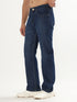 Red Boffin Men’s High Rise Non Stretchable Straight Fit Jeans - Dark Blue