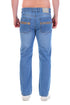 Red Boffin Mens Relaxed Fit Cotton Jeans with Stretch