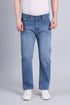 Red Boffin Men's Relaxed Fit Cotton Light Blue Jean