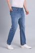 Red Boffin Men's Relaxed Fit Cotton Light Blue Jean