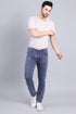 Red Boffin Men's Regular Smart Lycra Fit Light Blue Jeans