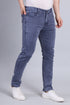 Red Boffin Men's Regular Smart Lycra Fit Light Blue Jeans