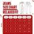 Red Boffin Mens Relaxed Fit Cotton Jeans with Stretch