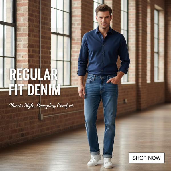 Ragular Fit Denim 